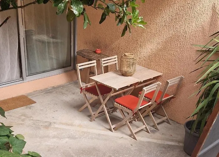 شقة Esmaya Terrasse, Clim, Secteur Tamaris لا سين سور مير